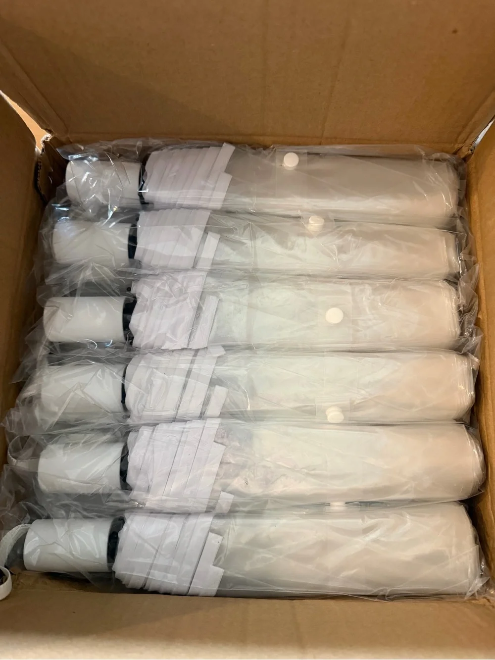 12 pcs clear umbrellas bulk new